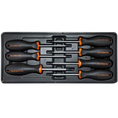 FIXMAN Tray 7 Piece Torx Screwdrivers